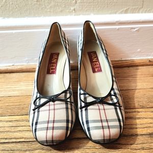 Van Eli Nova Check Pattern Heels 8.5 [RESERVED]
